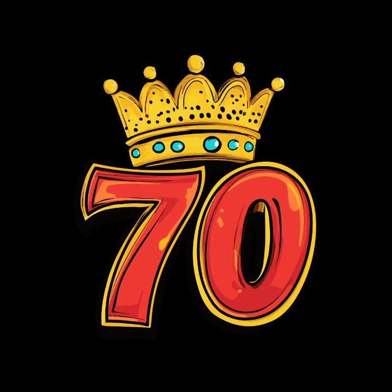 Couronne de maillot à 70 chiffres