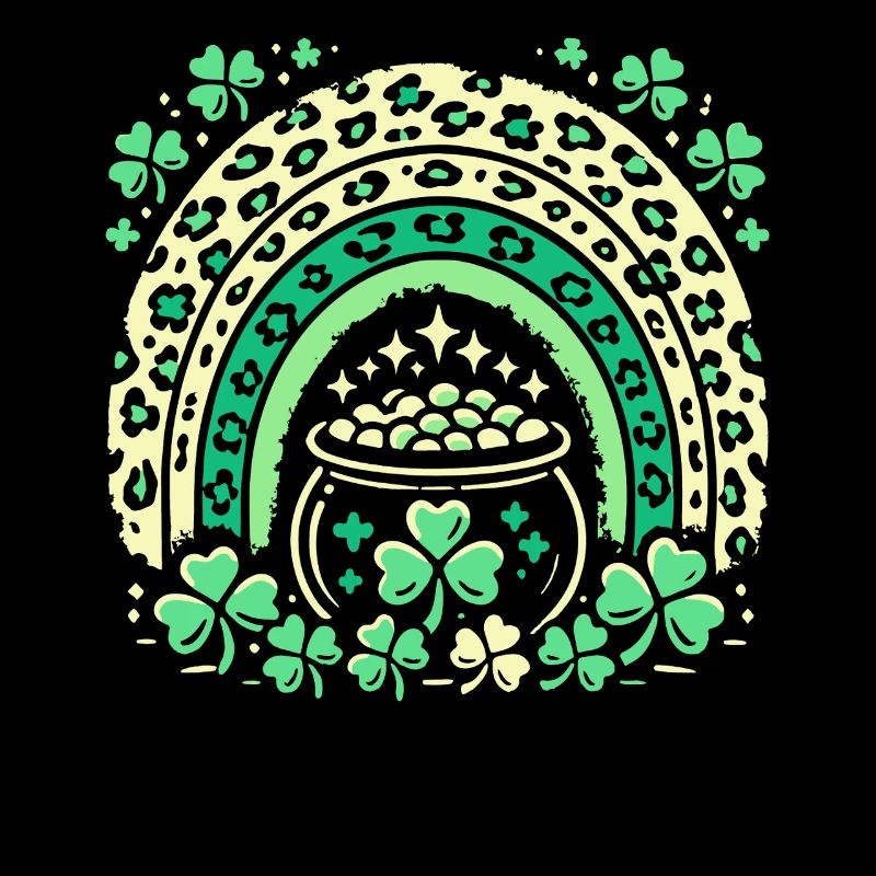 Rainbow Shamrock St. Patrick's Day Magic