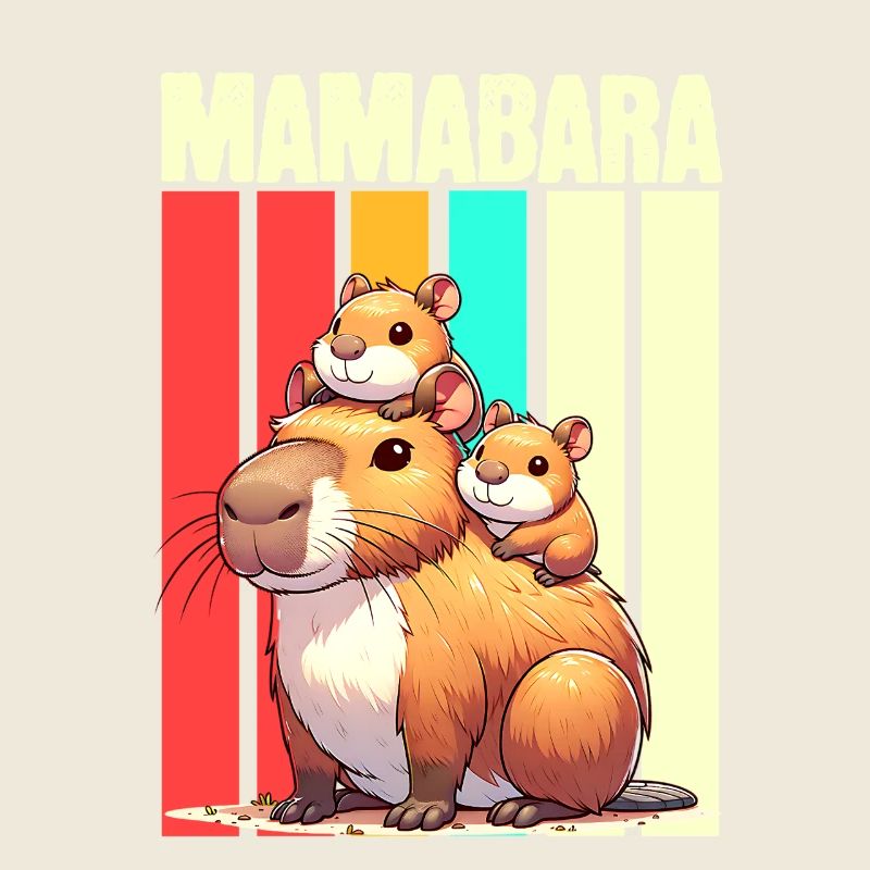 Mamabara Mère Capybara