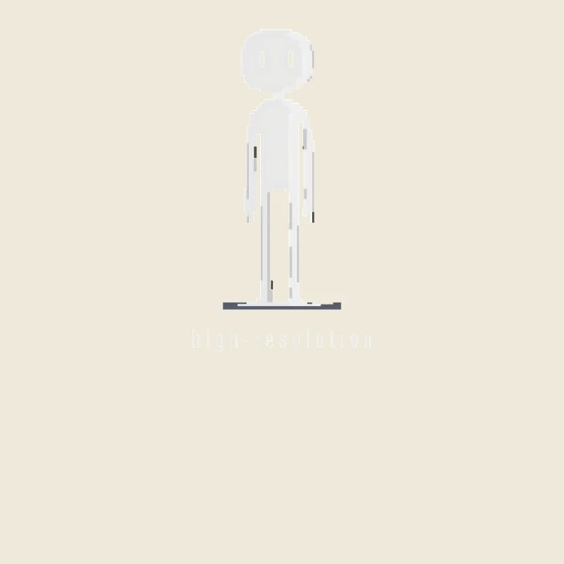 Witziges Pixel Strichmännchen Absurder IT Humor
