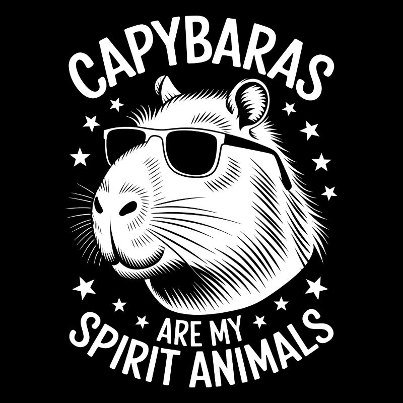 Capybara Spruch Lustiges Capybara Geschenk