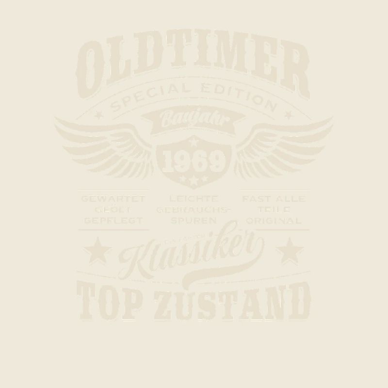 Oldtimer Baujahr 1969 - Geburtstag - Geschenk