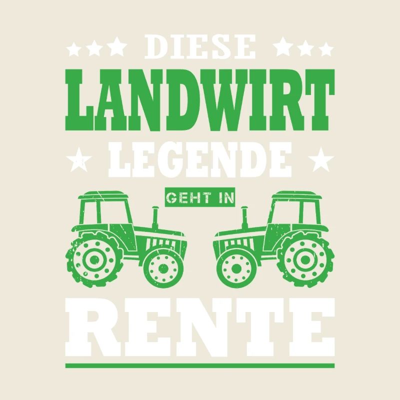 Landwirt Geschenk Landwirtschaft Traktor Bauer