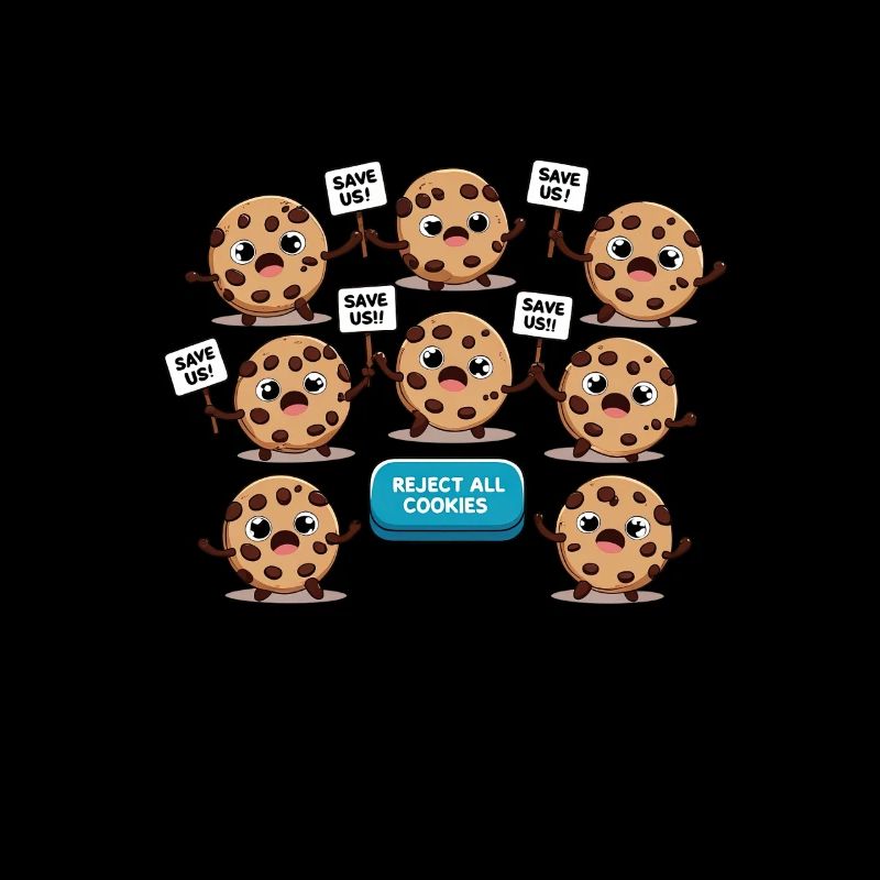 Cookie Rebellion - Conception amusante de protestation de biscuits
