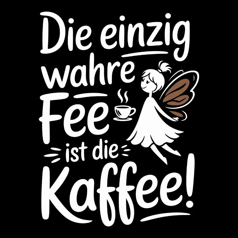 Kaffee Die Einzig Wahre Fee Ist Die Kaffee Spruch