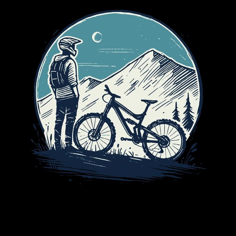 Cyclisme Aventure Montagnes Cavaliers de nuit