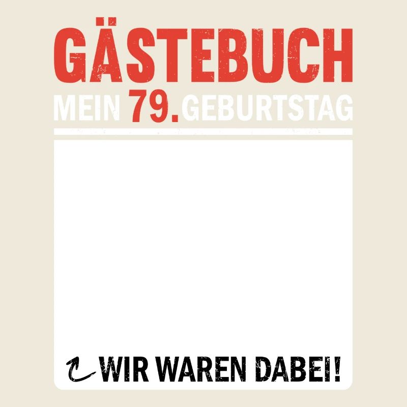 Gästebuch 79 Geburtstag Wir Waren Dabei