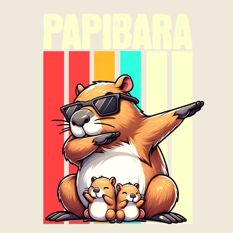 Papibara Capybara Father Dad