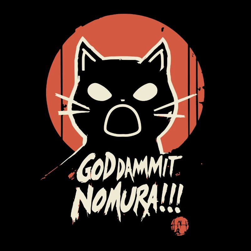 Goddammit Nomura – Cat Design