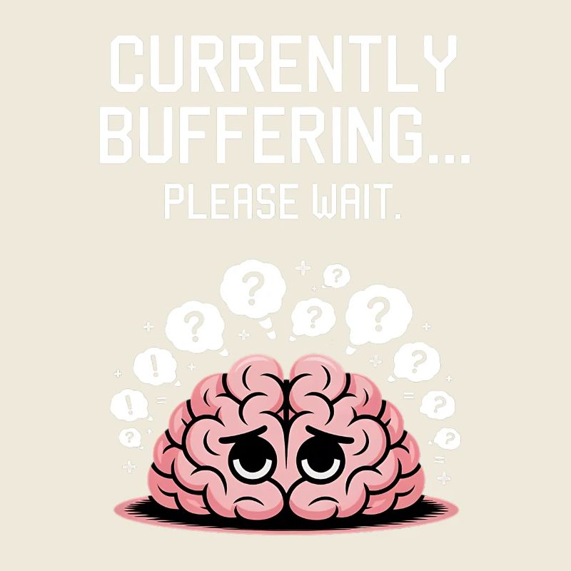 Funny Brain Thinking Saying