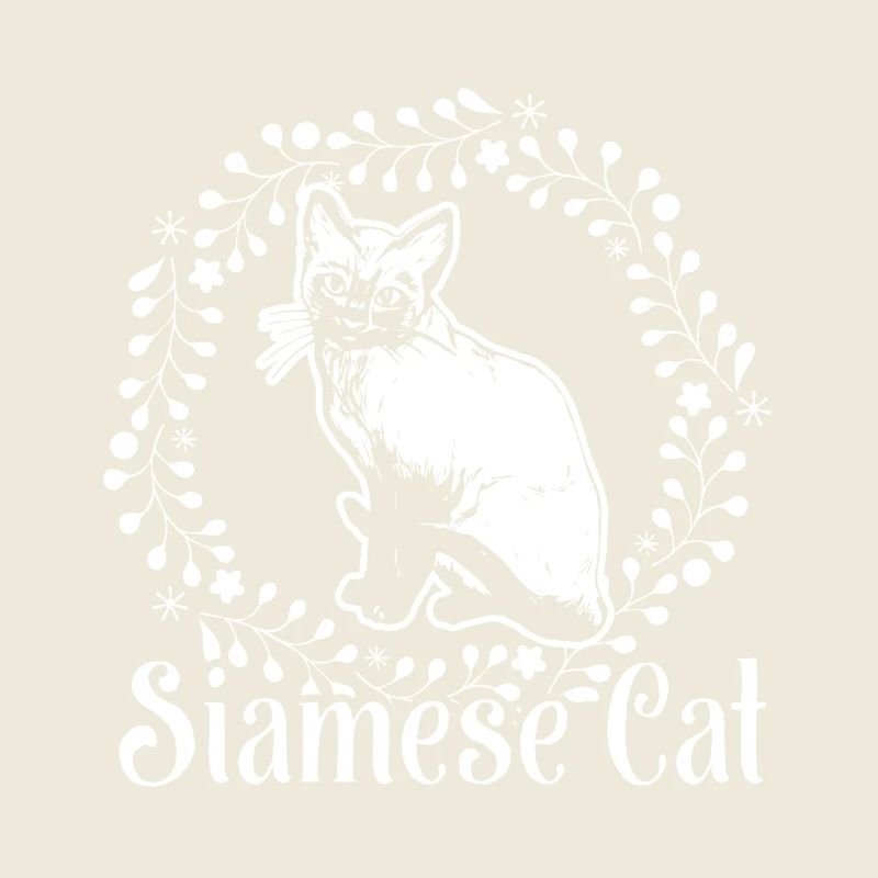 Siamese Cat Siamese Cat Vintage Design
