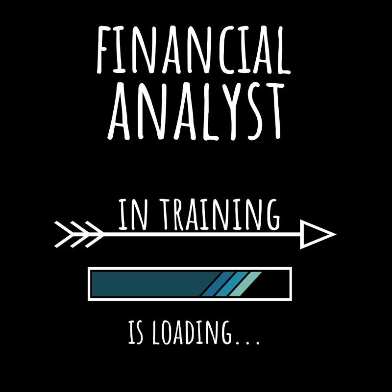 Financial Analyst in Ausbildung Beruf Geschenk