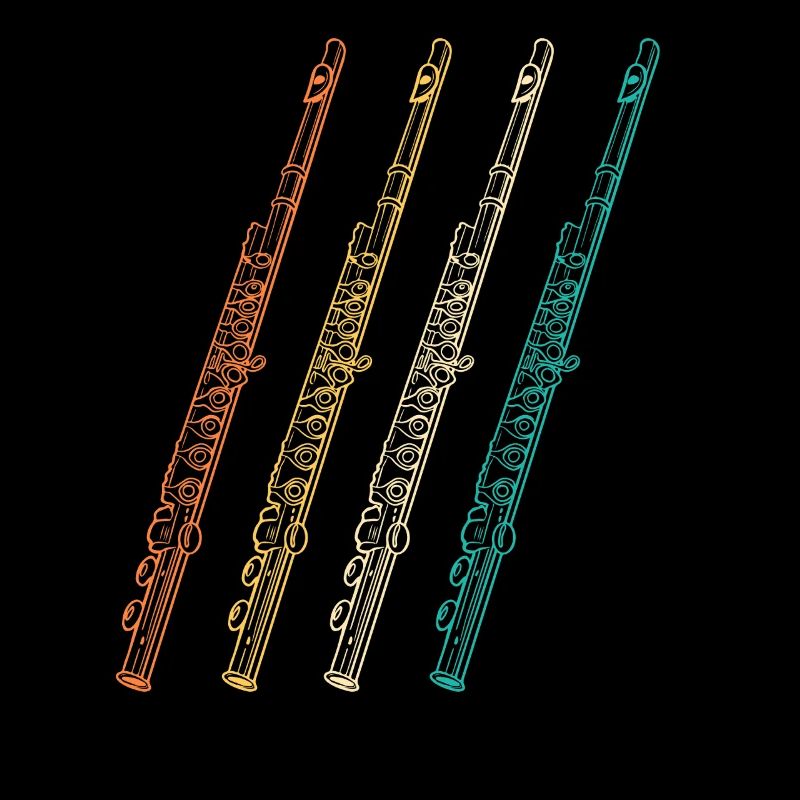 Flötist Evolution Querflöte