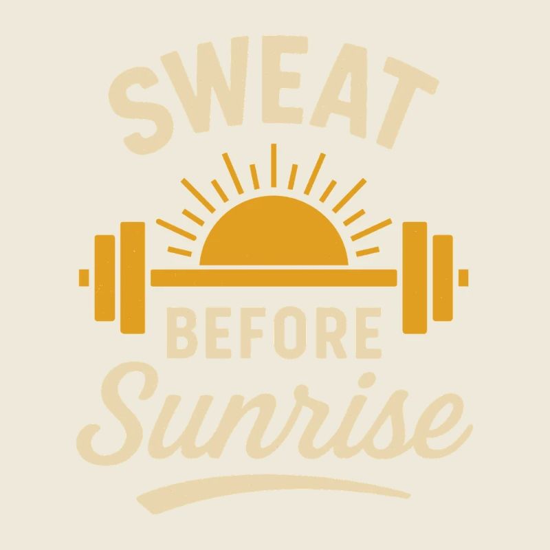 Morning Gym Regular Early Training Discipline