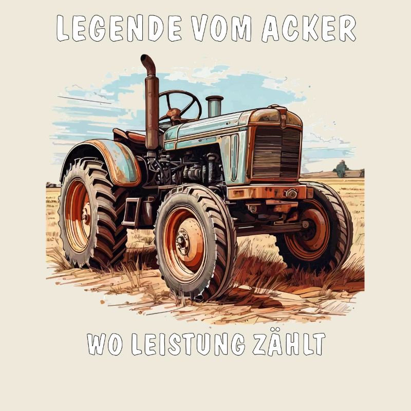 TRAKTOR LANDWIRTSCHAFT LEGENDE VOM ACKER