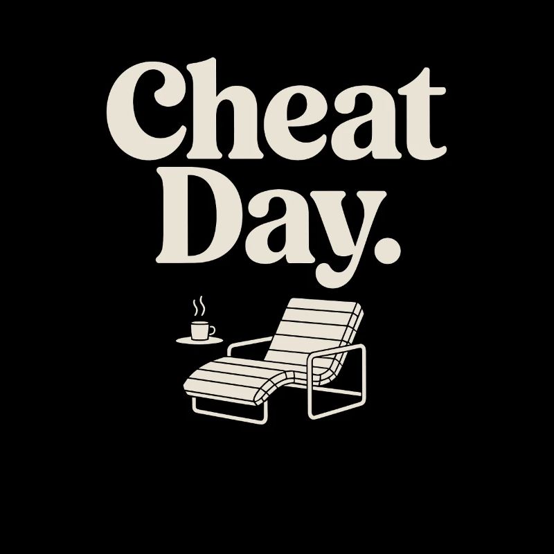 Cheat Day Fitness Genuss Pause Training Workout