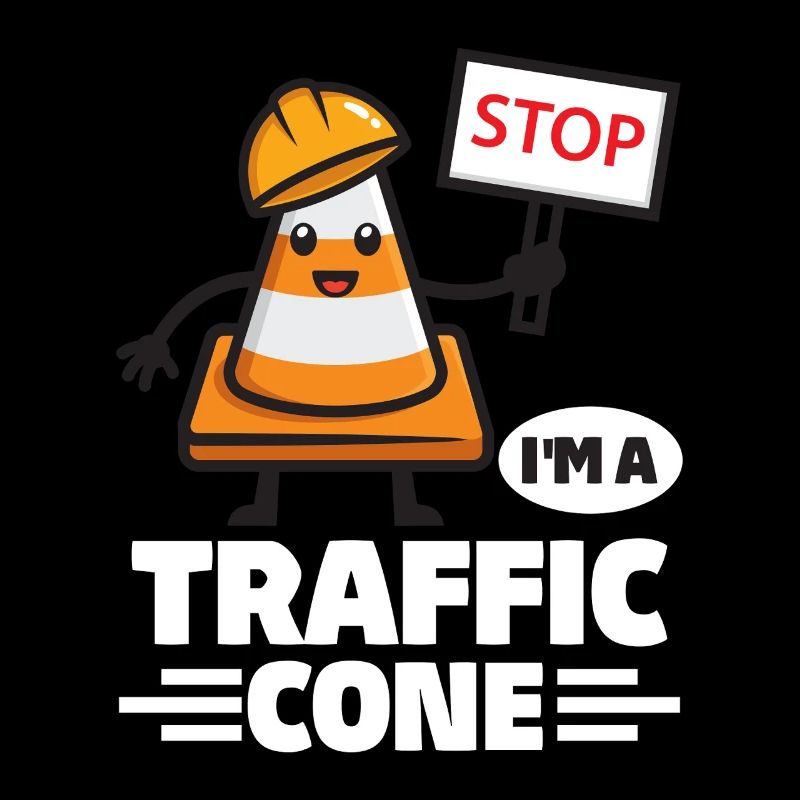 Halloween I'm A Traffic Cone