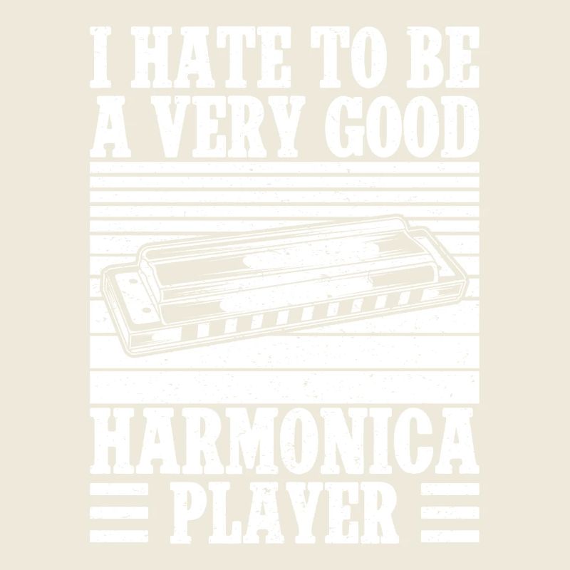 Harmonica Musican Hate To Be Very Good Player