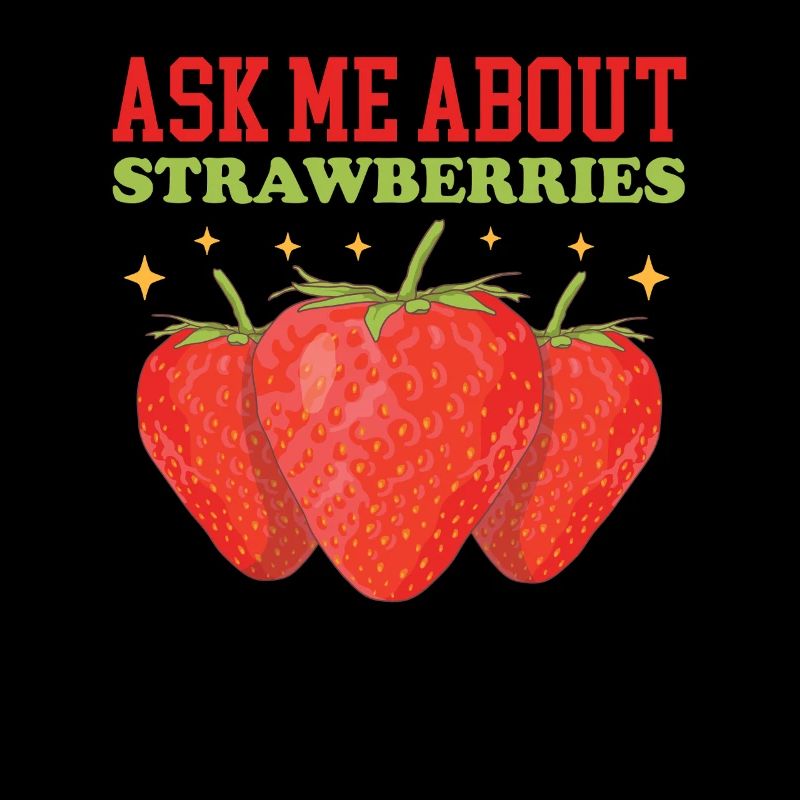 Erdbeeren Strawberry Erdbeere Geschenk