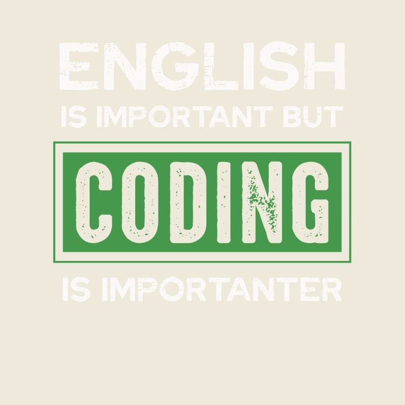 Englisch Ist Wichtig Aber Programmieren Ist