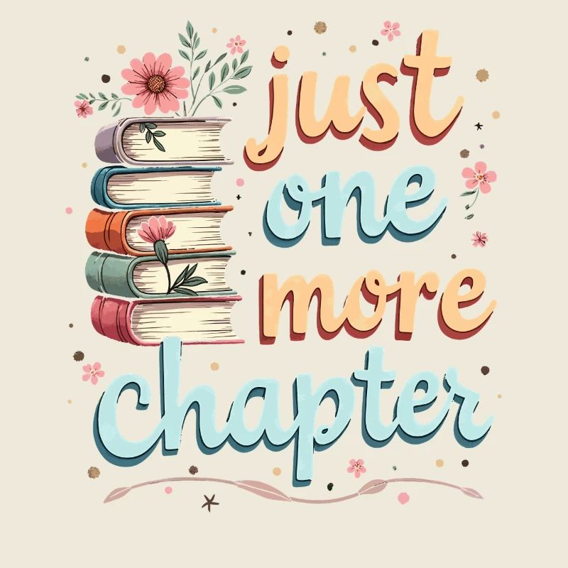 Just One More Chapter Book Reading - Book Lover