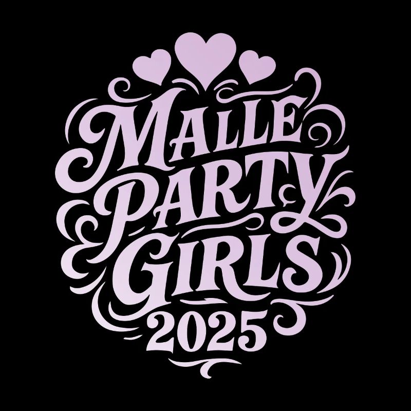 Malle 2025 Party Mädchen Team