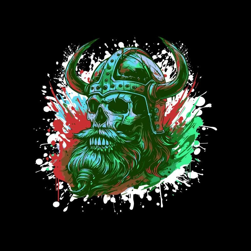 Wikinger Totenkopf