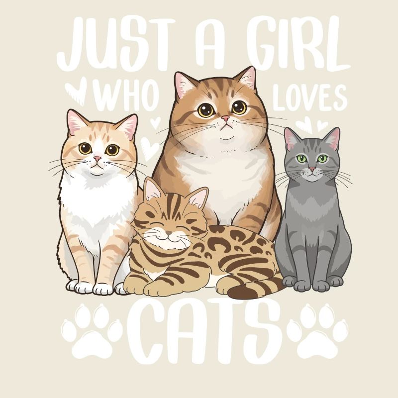 Juste une fille qui aime les chats