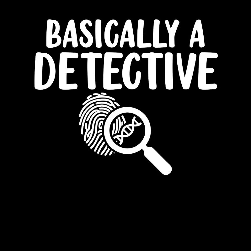 Basically A Detective Forensic Scientist Funny
