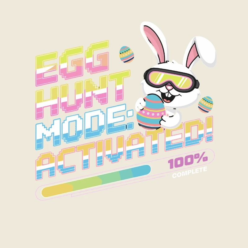 Mode chasse aux œufs : Activé - Lapin de Pâques Fun pour