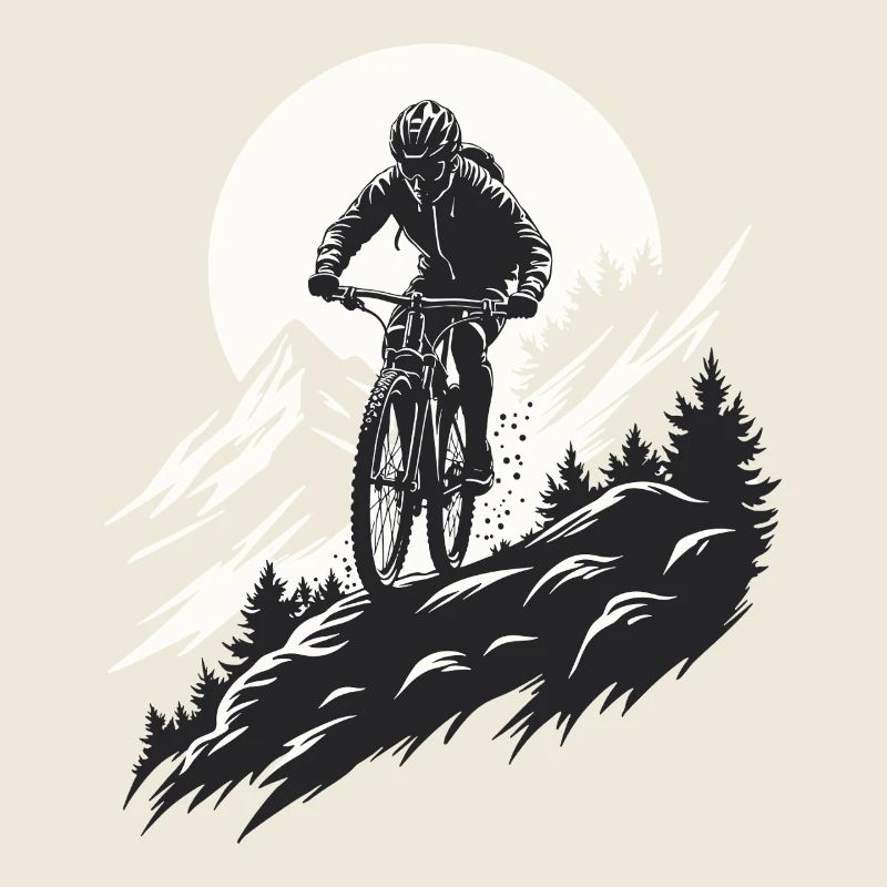 Aventure en VTT dans la nature