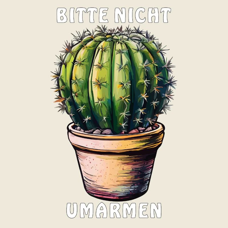 S’IL VOUS PLAÎT, NE SERREZ PAS CACTUS DANS VOS BRAS