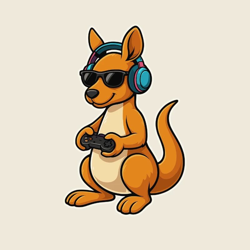 Gaming Känguru mit Style