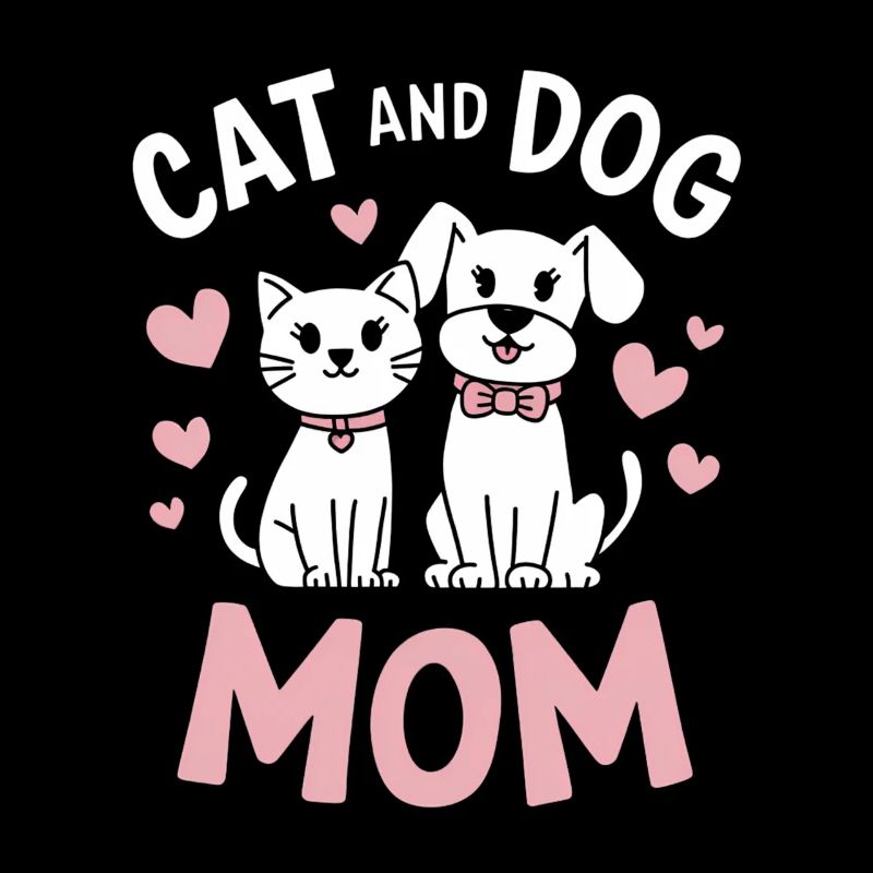 Katzen Hunde Mama Tierliebe Design