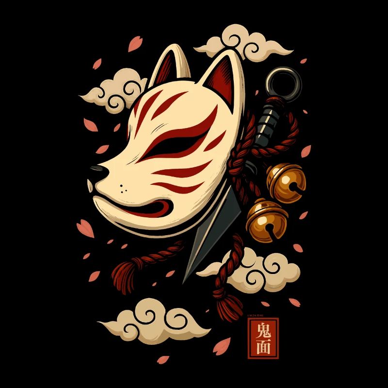 Japanese Kitsune Mask