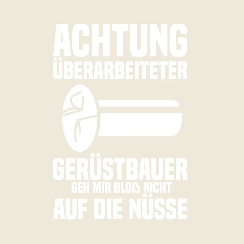 Gerüstbauer Baustelle Handwerker Gerüstbau