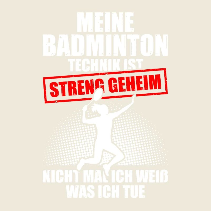 My badminton technique Badminton player