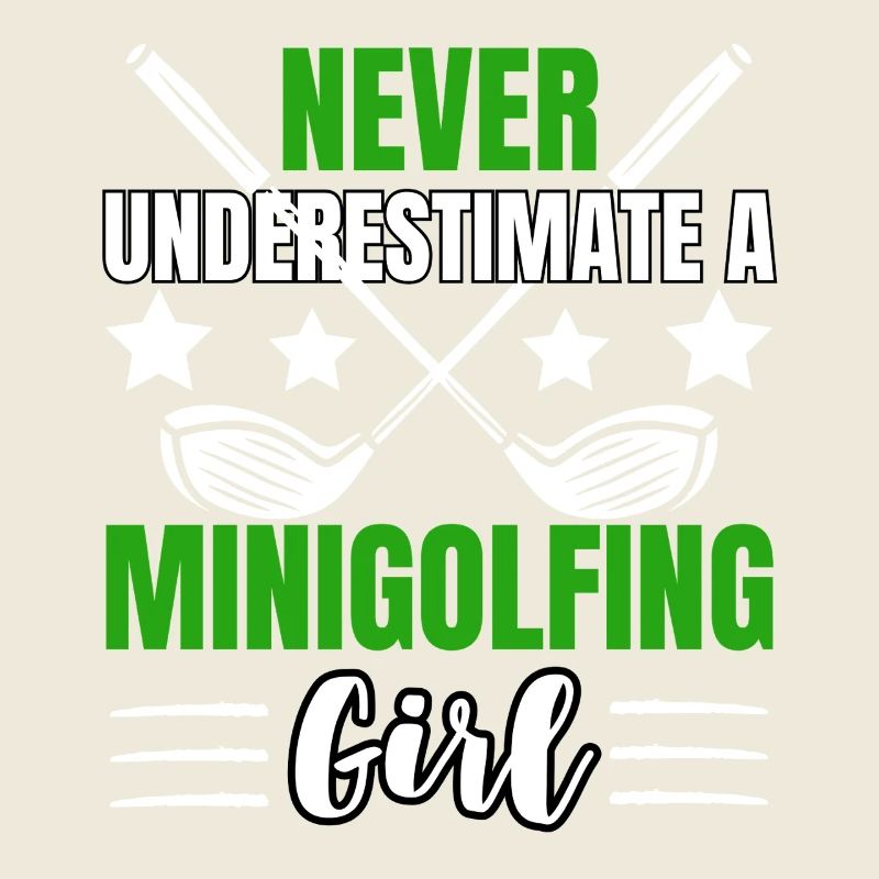 Golf Girl Design with Humor