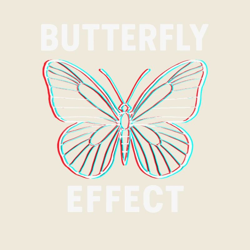 Butterfly Effect – Minimalistisches Design mit 3D-