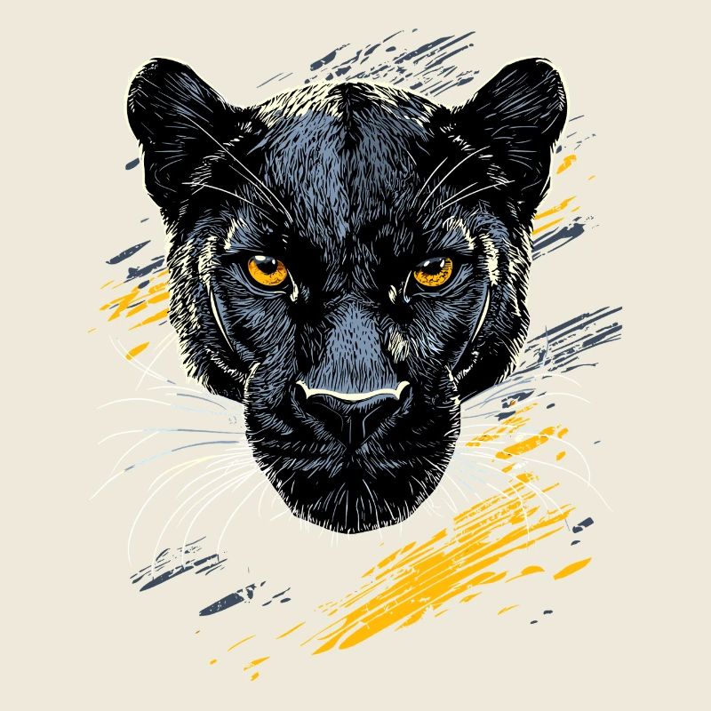 Panther Leopard Raubkatze Süße Großkatze Panter