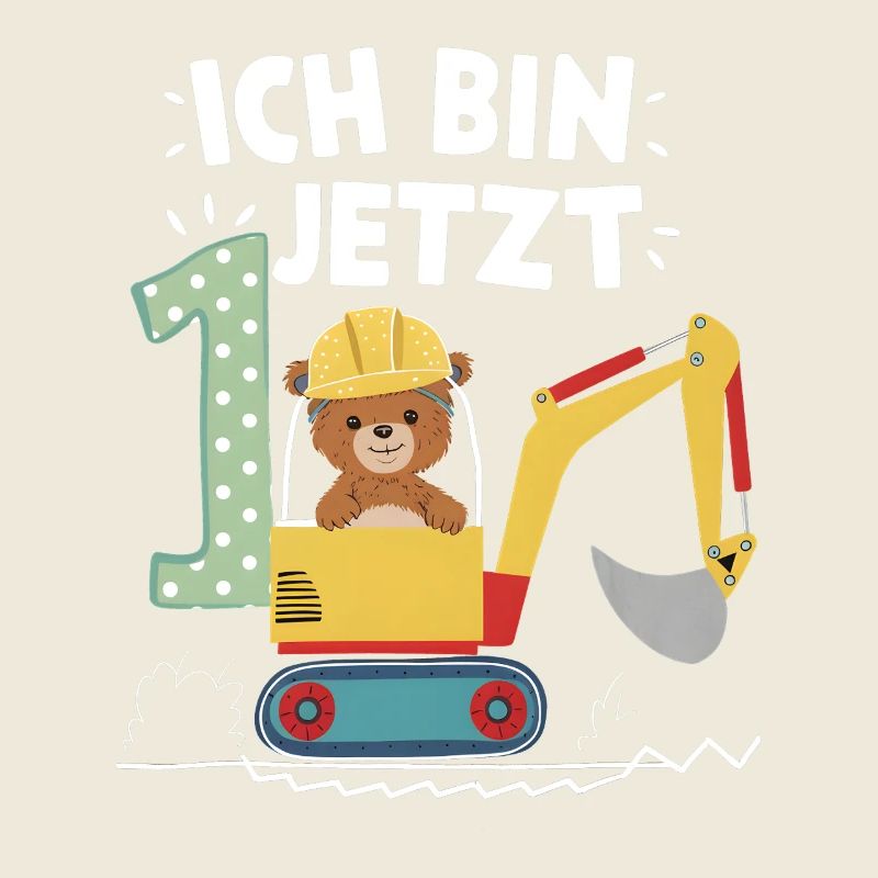 Je suis maintenant 1 Bagger Bear 1er anniversaire