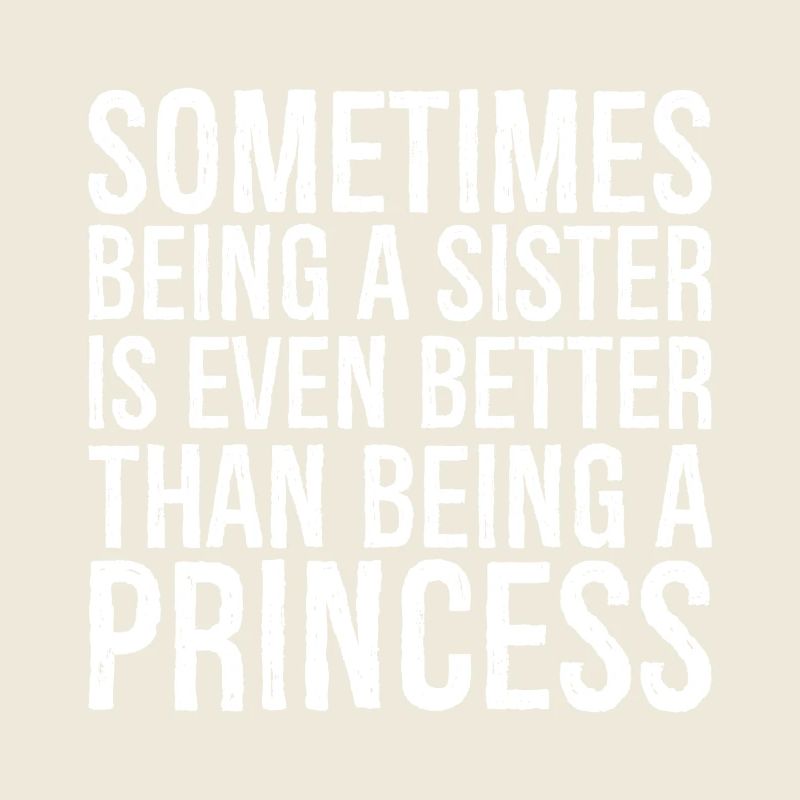 Parfois, être une sœur est encore mieux que