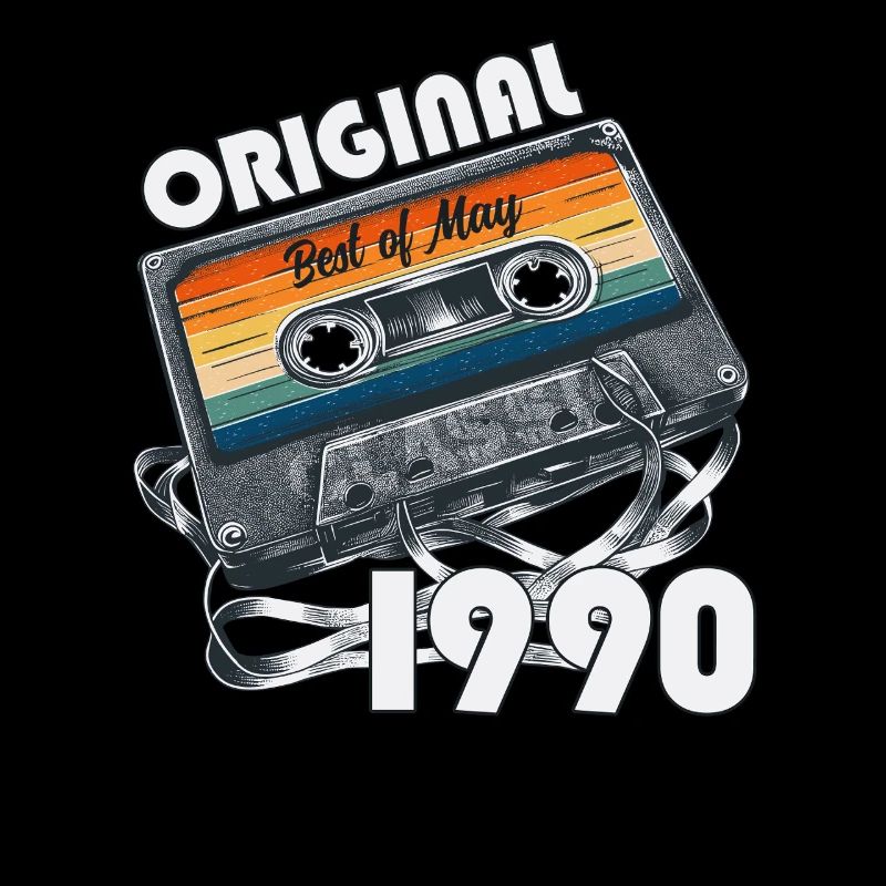 35. Geburtstag Geschenk Mann Kassette Mai 1990