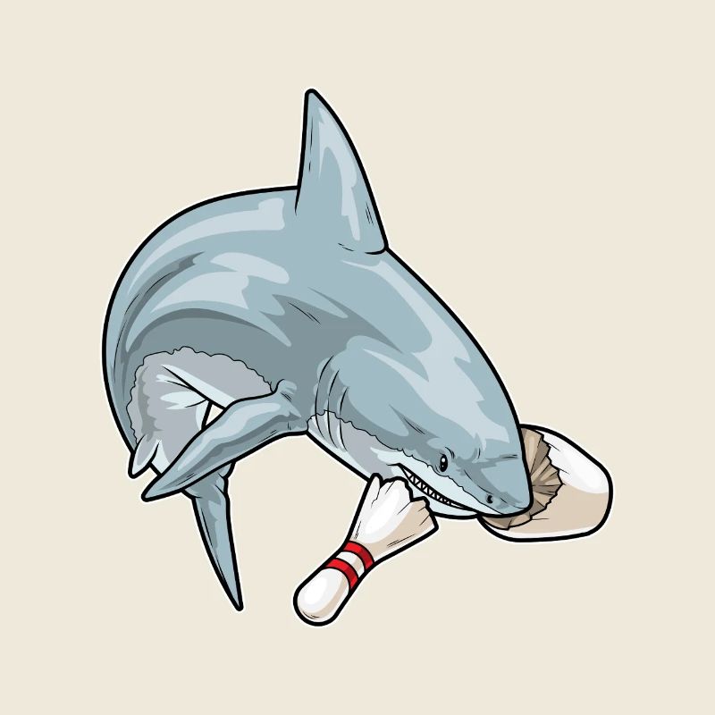 Shark Bowling Pin