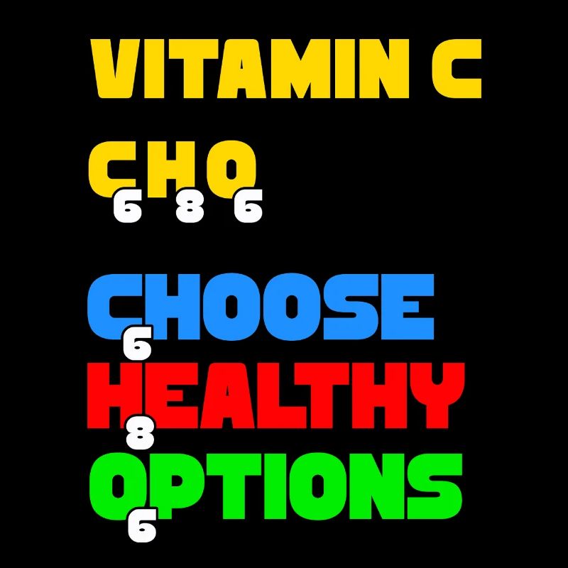 Vitamin C Wählen Sie gesunde Optionen