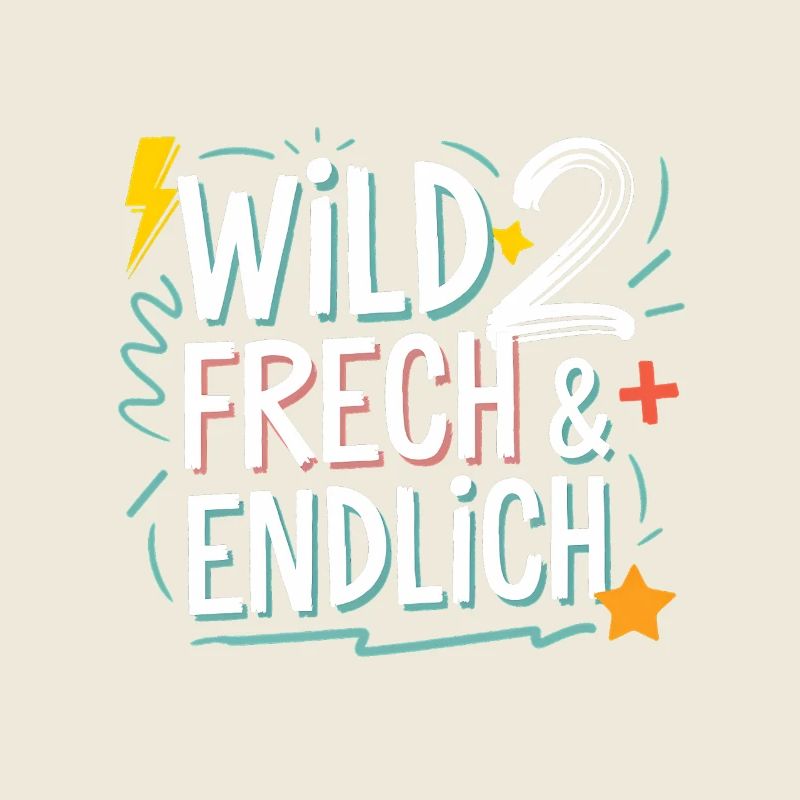 Wild, Cheeky & Finally 2 Years 2nd Birthday