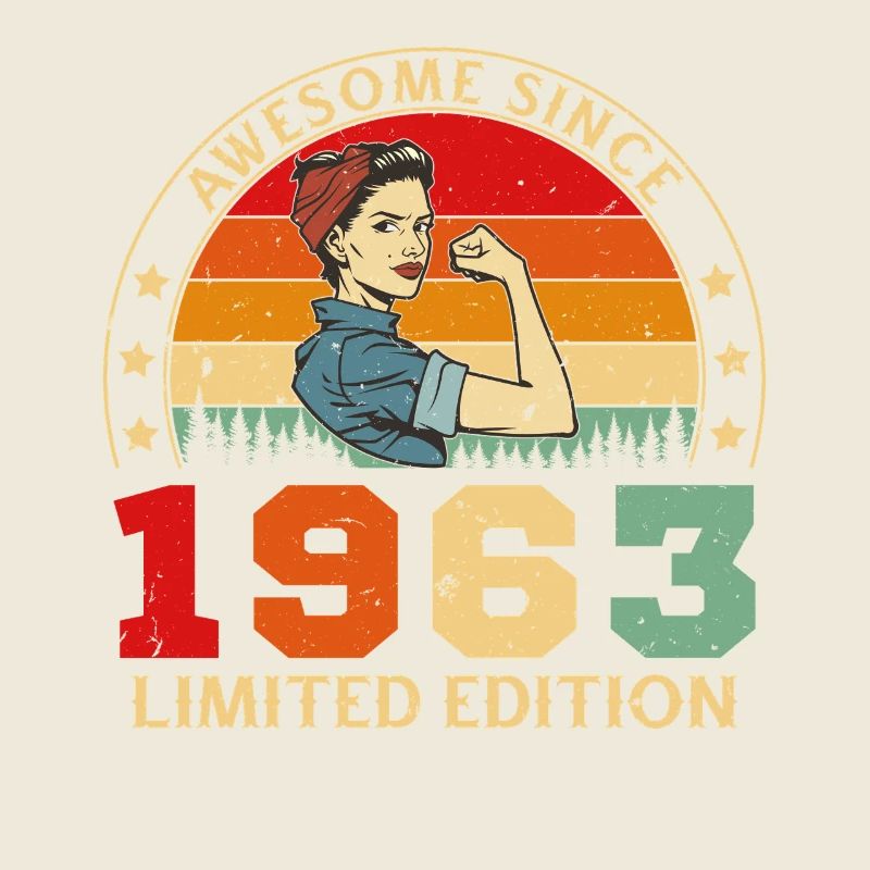 1963 Vintage Retro Birthday Gift