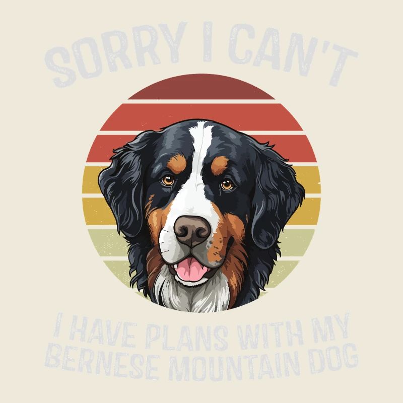 T-shirt d’humour bouvier bernois