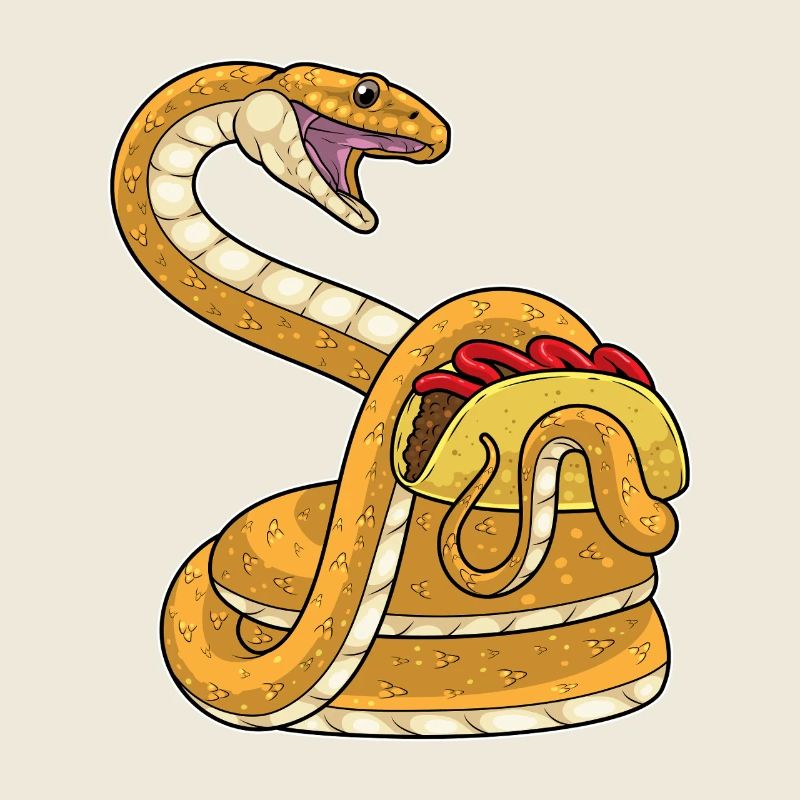 Snake Taco