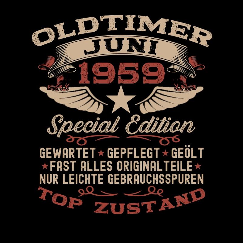 66. Geburtstag Oldtimer Juni Jahrgang 1959